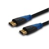 Kabel HDMI oplot nylon złoty v1.4 4Kx2K 1.5m, wielopak 10 szt., CL-02
