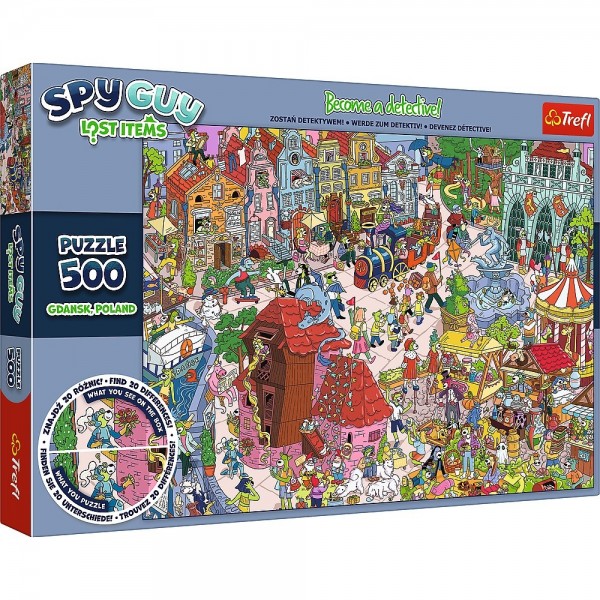 Puzzle 500 elementów Spy Guy Lost ...