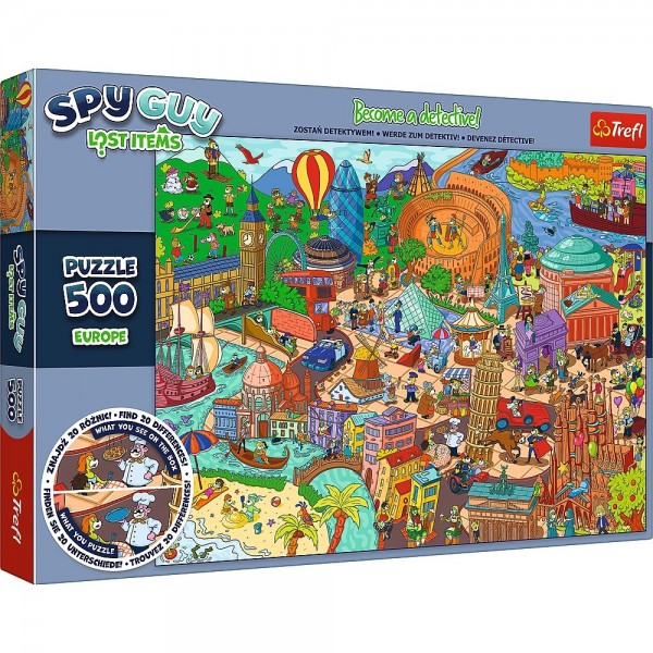 Puzzle 500 elementów Spy Guy Lost ...