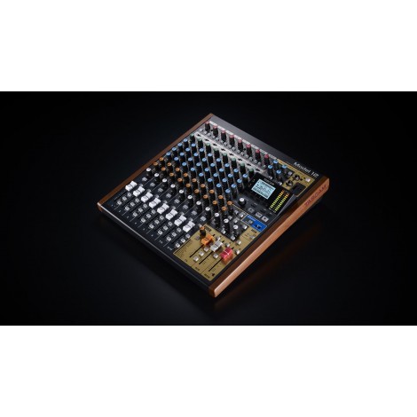 Tascam Model 12 12 channels 20 - 20000 Hz Black, Wood