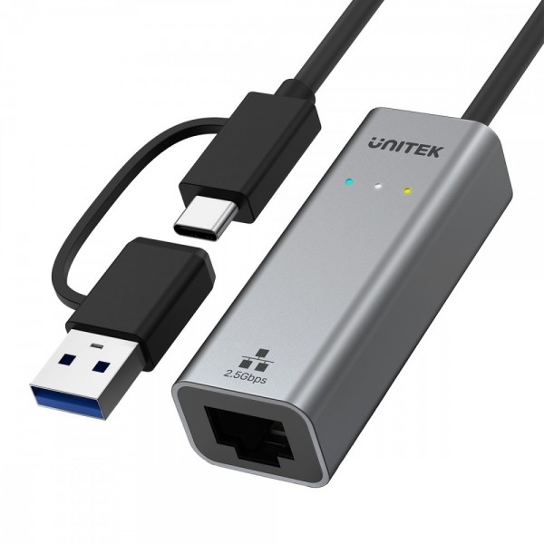 Adapter USB-A/C 3.1 GEN1 RJ45; 2, ...