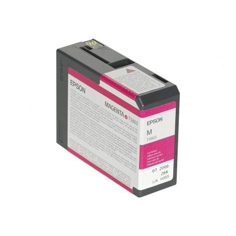 Epson ink cartridge photo magenta for Stylus PRO 3800, 80ml