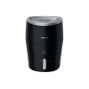 Philips | HU4813/10 | Humidifier | Water tank capacity 2 L | Suitable for rooms up to 44 m² | Natural evaporation process | Humidification capacity 300 ml/hr | Black