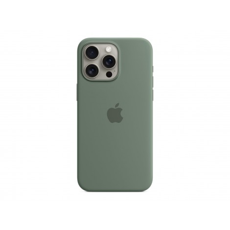 Apple Back cover for mobile phone - MagSafe compatibility iPhone 15 Pro Max Green | Apple | iPhone 15 Pro Max back cover with MagSafe | Back cover with MagSafe | Apple | iPhone 15 Pro Max | Silicone | Green