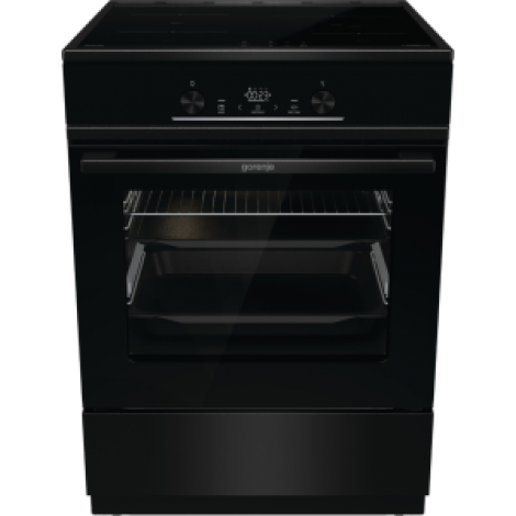 Gorenje | Cooker | GEIT6E62BPG | Hob type Induction | Oven type Electric | Black | Width 60 cm | Grilling | Depth 59.4 cm | 64 L