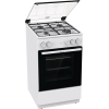 Gorenje | Cooker | GG5A13WJ | Hob type  Gas | Oven type Gas | White | Width 50 cm | Depth 59.4 cm | 70 L