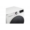 LG | F2WR709S2W | Washing machine | Energy efficiency class A-10% | Front loading | Washing capacity 9 kg | 1200 RPM | Depth 47.5 cm | Width 60 cm | LED | Steam function | Direct drive | Wi-Fi | White
