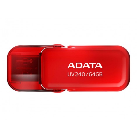 ADATA | USB Flash Drive | UV240 | 64 GB | USB 2.0 | Red