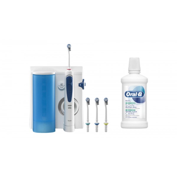 OxyJet Oral Irrigator Pack with Mouthwash ...