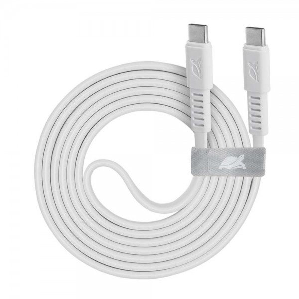 CABLE USB-C TO USB-C 2.1M/WHITE PS6005 ...