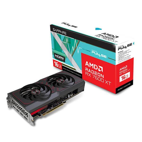 Graphics Card|SAPPHIRE|AMD Radeon RX 7600 XT|16 ...