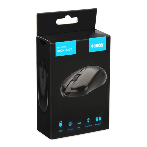 iBOX i010 Rook wired optical mouse, ...