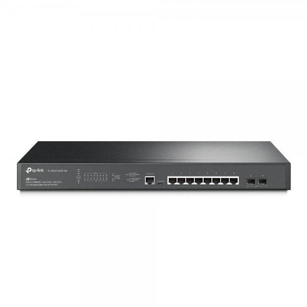 Switch|TP-LINK|Omada|TL-SG3210XHP-M2|Type L2+|Rack|2xSFP+|1xConsole|1|PoE+ ports 8|TL-SG3210XHP-M2