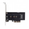 PC ACC M.2 SSD ADAPTER PCI-E/ADD-ON CARD PEX-M2-01 GEMBIRD