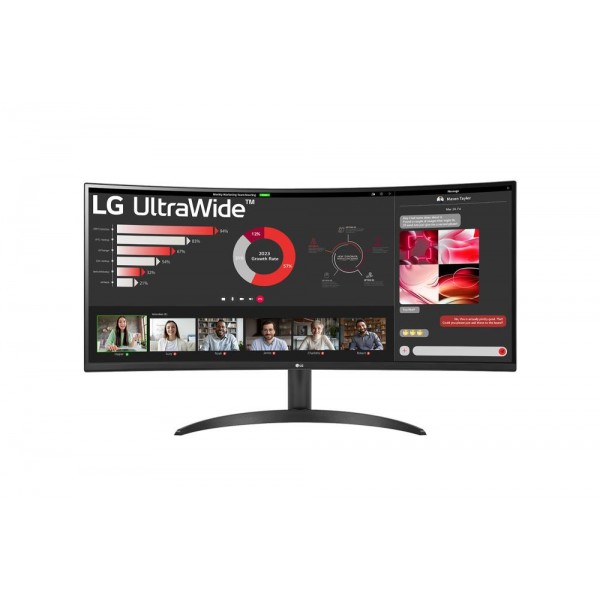 LCD Monitor|LG|34WR50QC-B|34