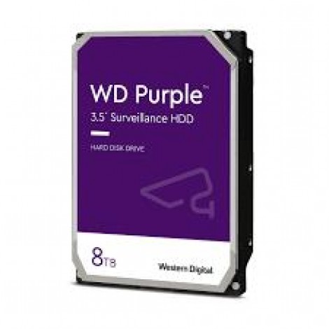 HDD|WESTERN DIGITAL|Purple|8TB|SATA|SATA 3.0|128 MB|5640 rpm|3,5