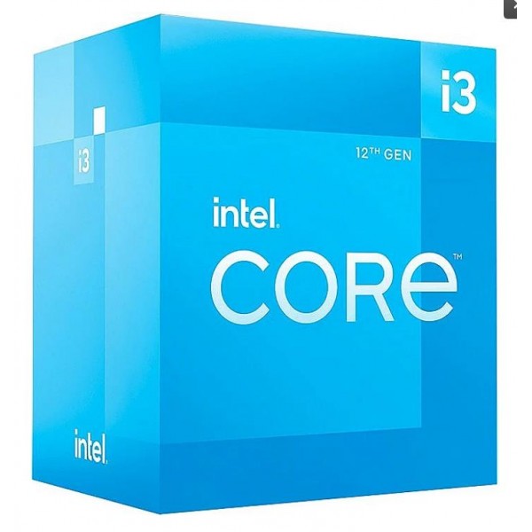 CPU|INTEL|Desktop|Core i3|i3-12100|Alder Lake|3300 MHz|Cores 4|12MB|Socket LGA1700|60 ...