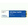 SSD|WESTERN DIGITAL|Blue SA510|500GB|M.2|SATA 3.0|Write speed 510 MBytes/sec|Read speed 560 MBytes/sec|2.38mm|TBW 200 TB|MTBF 1750000 hours|WDS500G3B0B