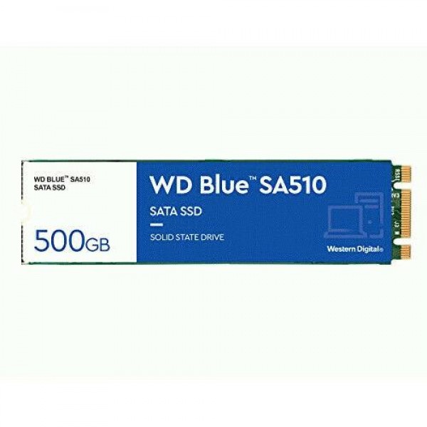 SSD|WESTERN DIGITAL|Blue SA510|500GB|M.2|SATA 3.0|Write speed 510 ...
