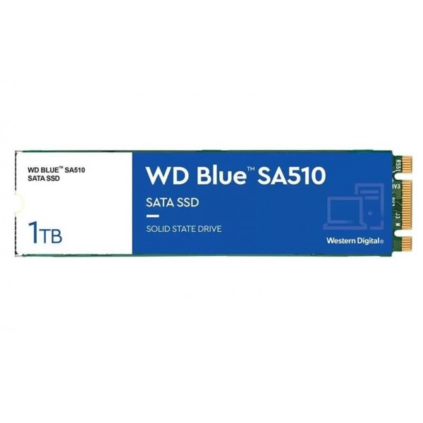 SSD|WESTERN DIGITAL|Blue SA510|1TB|M.2|SATA 3.0|Write speed 520 ...