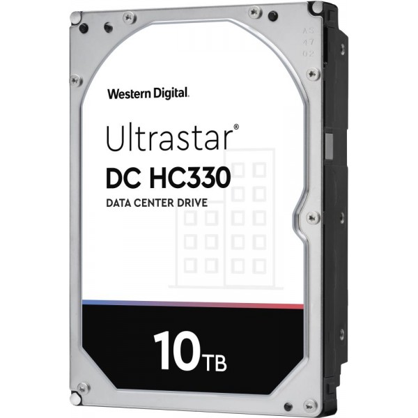 HDD|WESTERN DIGITAL ULTRASTAR|Ultrastar DC HC330|WUS721010ALE6L4|10TB|SATA|256 MB|7200 ...
