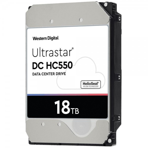 HDD|WESTERN DIGITAL ULTRASTAR|Ultrastar DC HC550|WUH721818ALE6L4|18TB|SATA 3.0|512 ...