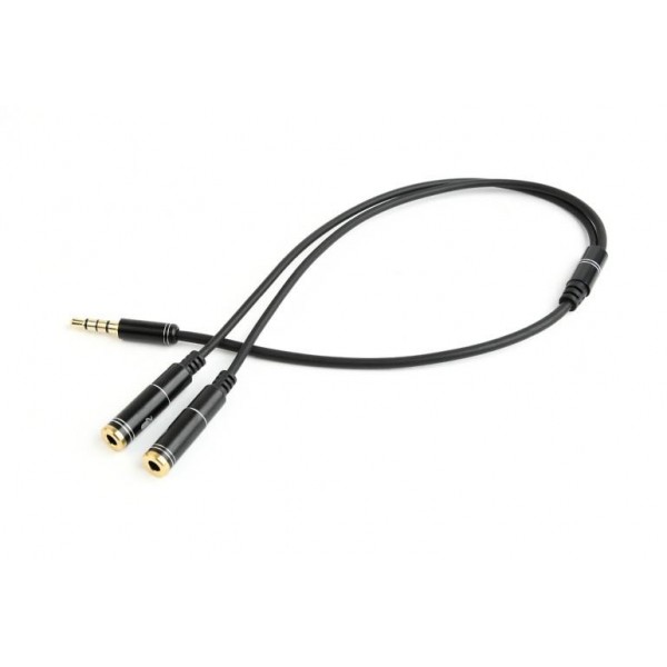 CABLE AUDIO 3.5MM 4-PIN TO/3.5MM S+MIC ...