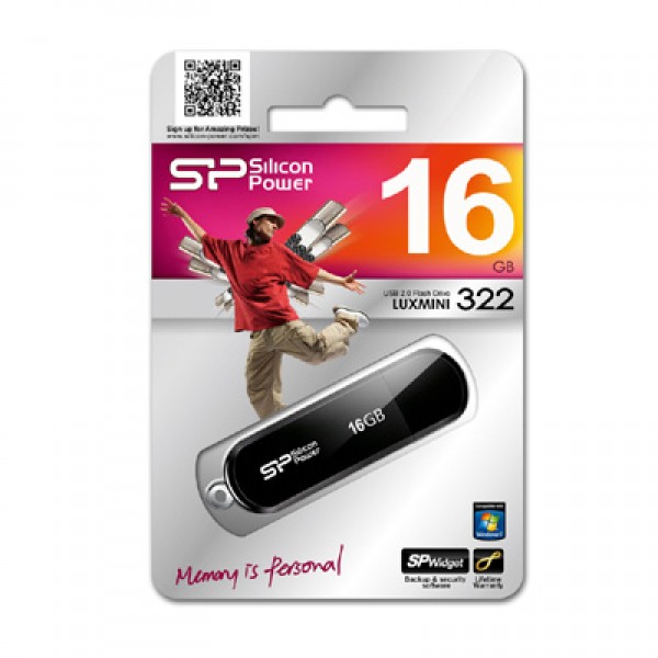 Silicon Power 16GB LuxMini 322 16 ...