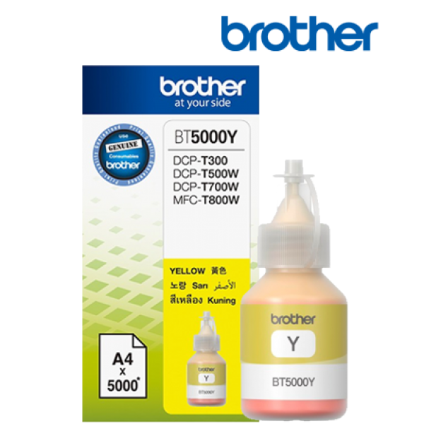 Brother BT5000Y Ink Cartridge, Yellow