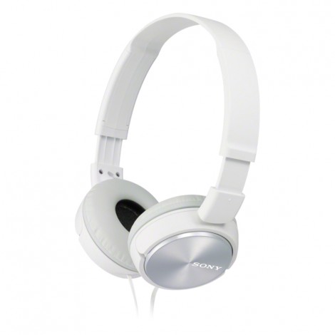 Sony Foldable Headphones MDR-ZX310 Headband/On-Ear, White
