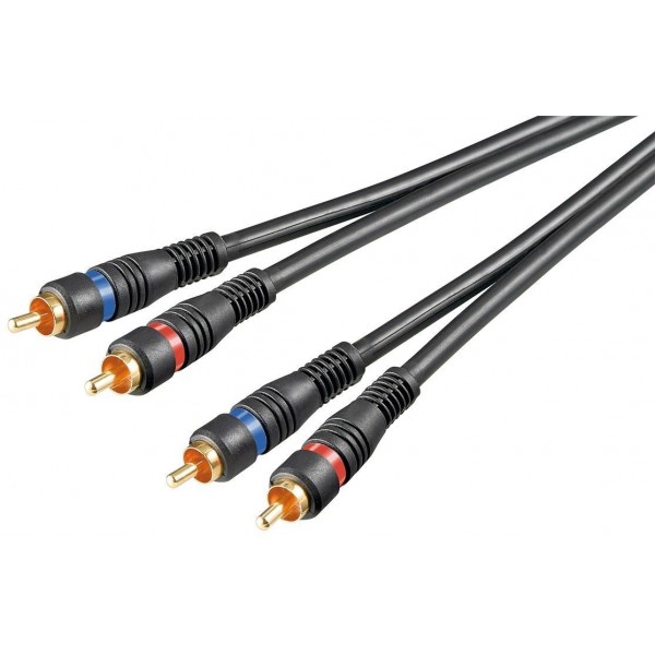 Goobay 50032 Stereo RCA cable 2x ...