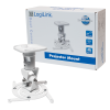 Logilink BP0003 Projector mount, ceiling, universal, 220 mm, white