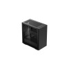Deepcool MACUBE 110 Black, mATX, 4, USB3.0x2; Audiox1, ABS+SPCC+Tempered Glass, 1×120mm DC fan
