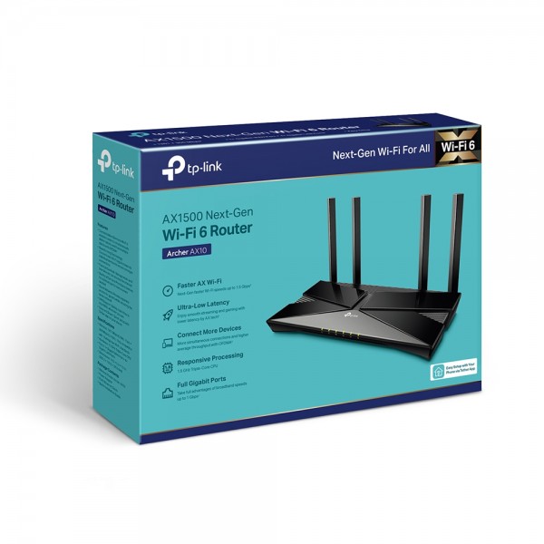 TP-LINK AX1500 Wi-Fi 6 Router Archer ...