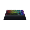 Razer Huntsman V2 Tenkeyless, Optical Gaming Keyboard, RGB LED light, US, Black, Wired, Linear Red Switch