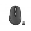 Natec Mouse, Siskin, Silent, Wireless, 2400 DPI, Optical, Black-Grey