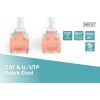 Digitus Patch Cord CAT 6 U-UTP, Cu, LSZH AWG 26/7, 1 m
