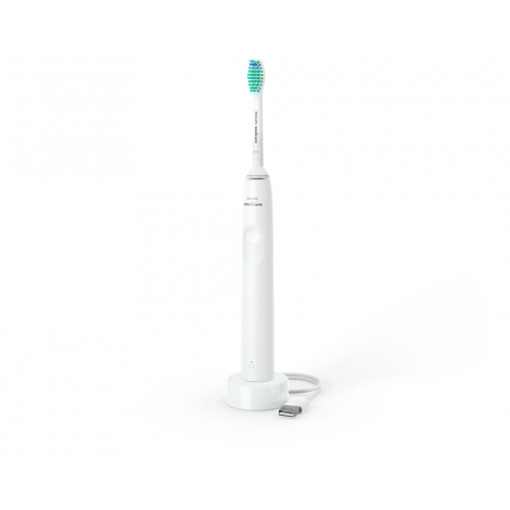 Philips Electric toothbrush HX3651/13 Sonicare Series 2100 Rechargeable, For adults, Number of brush heads included 1, Number of teeth brushing modes 1, White