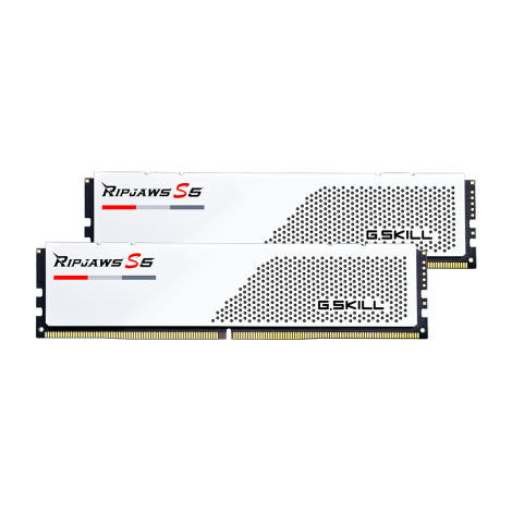 G.Skill Ripjaws S5 32 GB, DDR5, 5200 MHz, PC/server, Registered No, ECC No, White, 2x16 GB