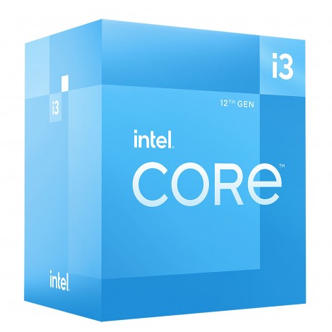 Intel i3-12100, 3.30 GHz, LGA1700, Processor threads 8, Packing Retail, Processor cores 4, Component for Desktop