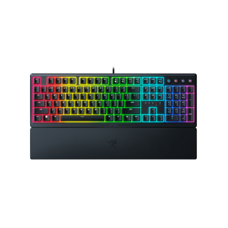 Razer Ornata V3  Gaming Keyboard, RGB LED light, US, Black, Wired, Mecha-Membrane