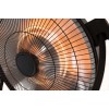SUNRED Heater RSS16, Retro Bright Standing Infrared, 2100 W, Black, IP54