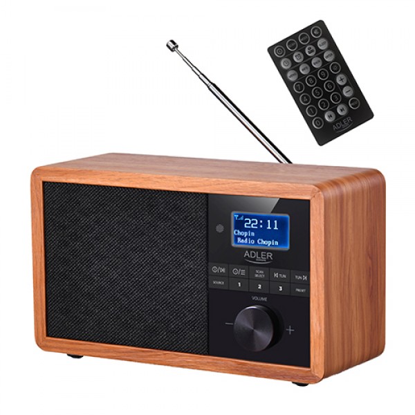 Adler Radio DAB+ Bluetooth AD 1184	 ...