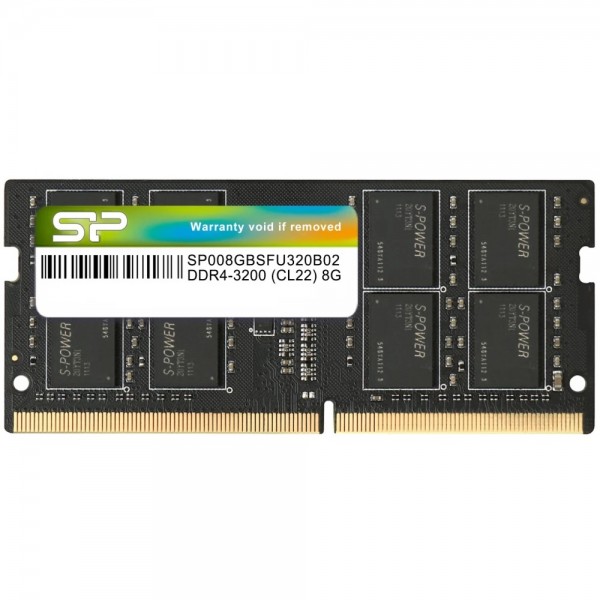 Silicon Power 	SP008GBSFU320X02 8 GB, DDR4, ...