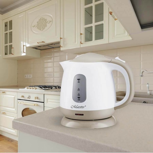 Electric kettle Maestro MR-012, white and ...