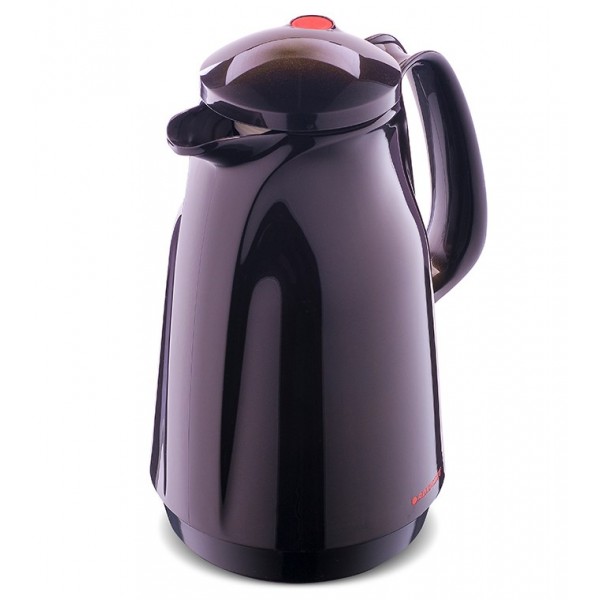 ROTPUNKT Thermos jug, 1.5 l, black ...