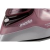 Mesko Home MS 5028 iron Dry & Steam iron Ceramic soleplate 2600 W Grey, Pink, White