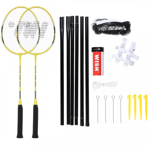 Wish Alumtec badminton racket set 2 ...