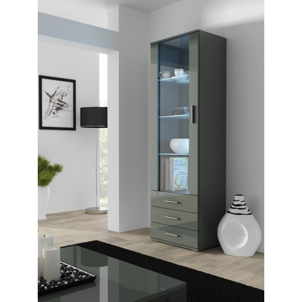 Cama display cabinet SOHO S1 grey/grey ...
