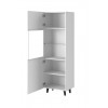 Display cabinet PAFOS 60x40x182 cm white matt